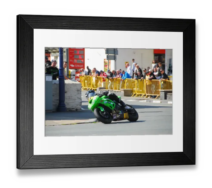 Framed Print : Morgan Govignon (Kawasaki) 2018 Senior Manx Grand Prix Framed Print : Morgan Govignon (Kawasaki) 2018 Senior Manx Grand Prix