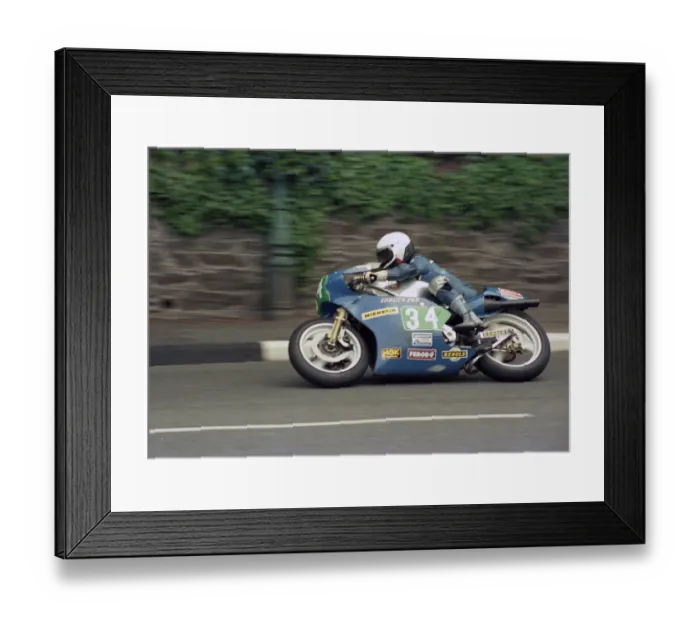 Framed Print : Kevin de Cruz (EMC) 1986 Junior 250 TT Framed Print : Kevin de Cruz (EMC) 1986 Junior 250 TT