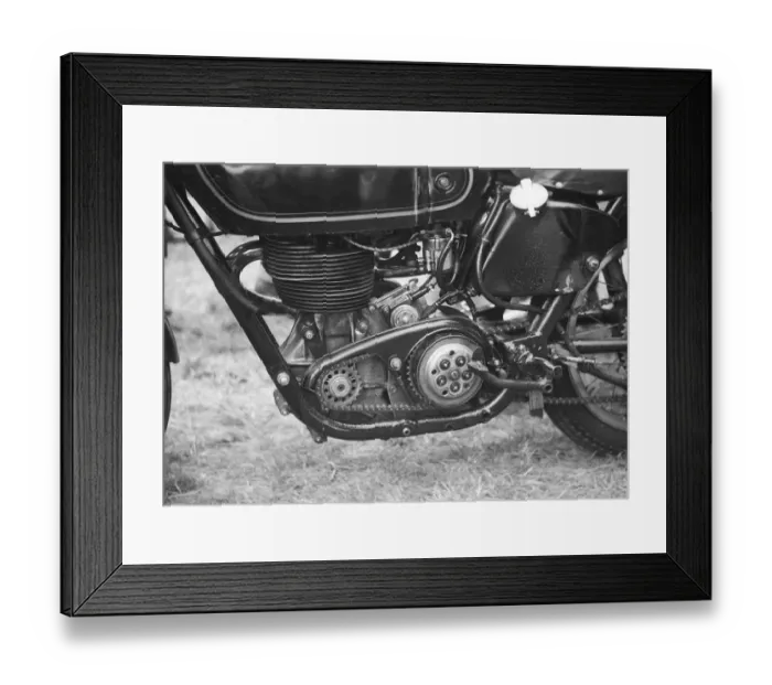 Framed Print : Bob McIntyres 1952 Manx Grand Prix AJS Framed Print : Bob McIntyres 1952 Manx Grand Prix AJS