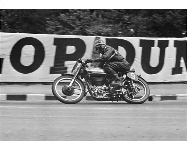 Jim Swarbrick (Norton) 1950 Senior TT