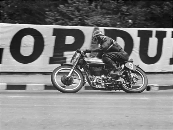 Jim Swarbrick (Norton) 1950 Senior TT