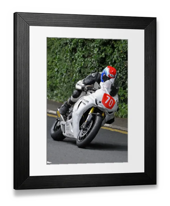 Framed Print : Dave Madsen-Mygdal (Honda) 2014 Senior TT Framed Print : Dave Madsen-Mygdal (Honda) 2014 Senior TT