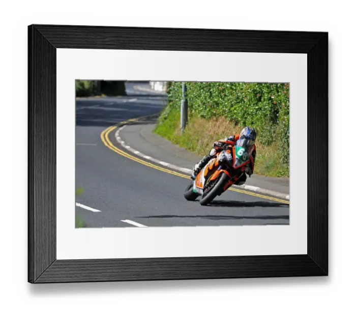 Framed Print : Danny Webb (Kawasaki) 2014 Lightweight TT Framed Print : Danny Webb (Kawasaki) 2014 Lightweight TT