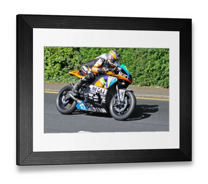 Framed Print : Maria Costello (Kawasaki) 2014 Lightweight TT Framed Print : Maria Costello (Kawasaki) 2014 Lightweight TT