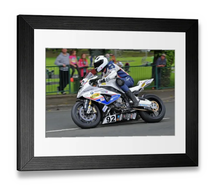 Framed Print : Vick De Cooremeter (BMW) 2014 Senior TT Framed Print : Vick De Cooremeter (BMW) 2014 Senior TT