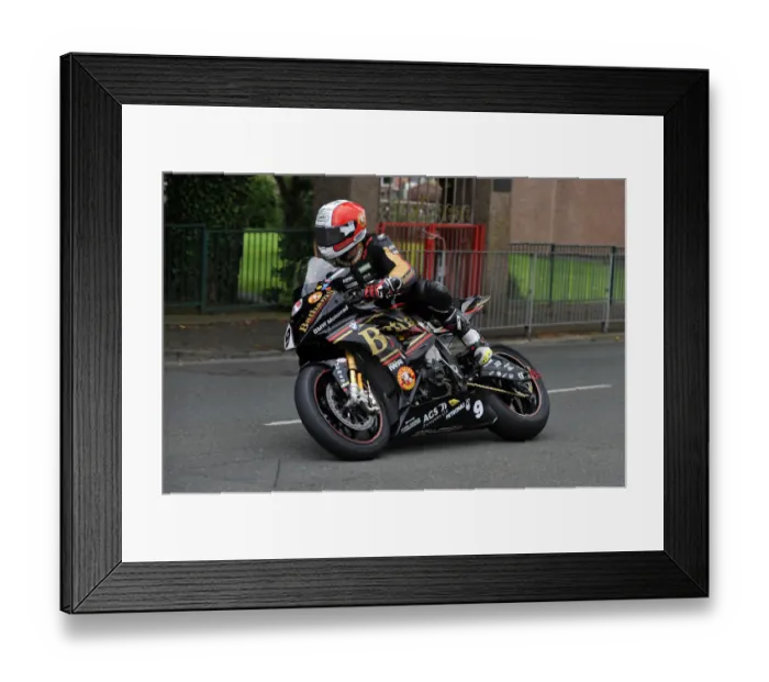 Framed Print : Michael Rutter (BMW) 2014 Senior TT Framed Print : Michael Rutter (BMW) 2014 Senior TT