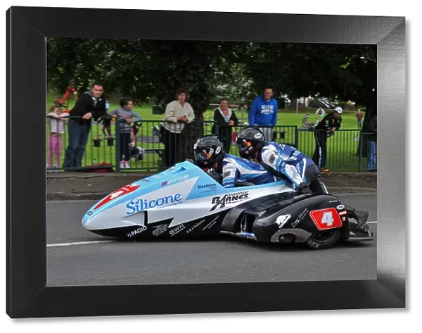 John Holden & Andrew Winkle (LCR Honda) 2014 Sidecar TT