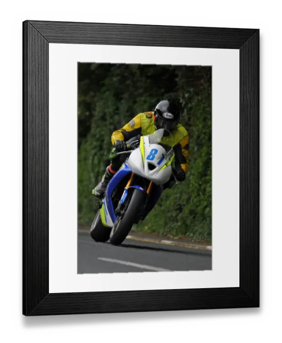 Framed Print : Paul Duckett (Triumph) 2014 Supersport TT Framed Print : Paul Duckett (Triumph) 2014 Supersport TT