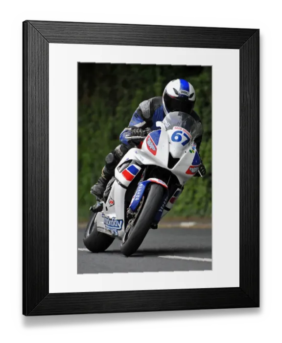 Framed Print : Eric Wilson (Honda) 2014 Supersport TT Framed Print : Eric Wilson (Honda) 2014 Supersport TT