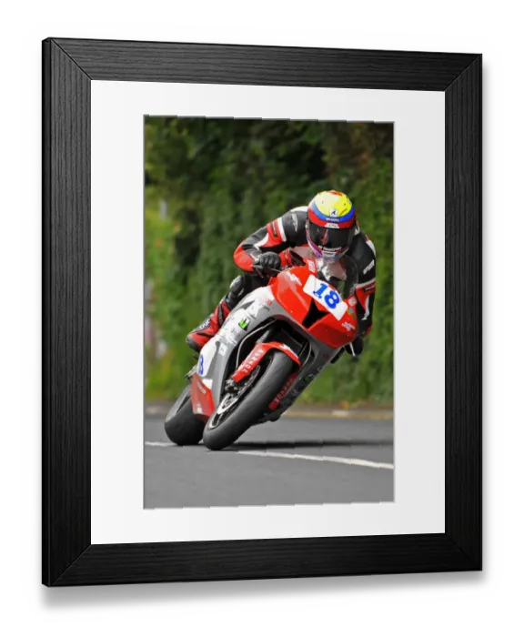 Framed Print : Jamie Hamilton (Honda) 2014 Supersport TT Framed Print : Jamie Hamilton (Honda) 2014 Supersport TT