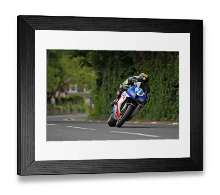Framed Print : Ivan Lintin (Honda) 2014 Supersport TT Framed Print : Ivan Lintin (Honda) 2014 Supersport TT