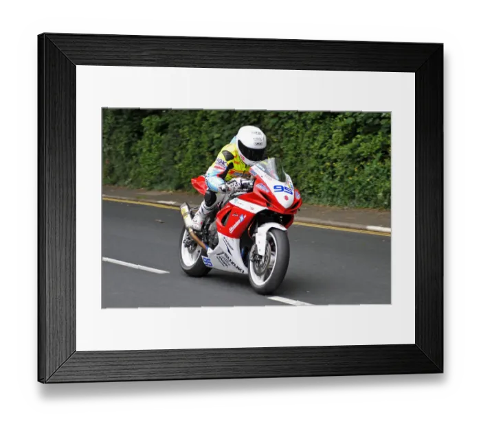 Framed Print : Juha Kallio (Suzuki) 2014 Supersport TT Framed Print : Juha Kallio (Suzuki) 2014 Supersport TT