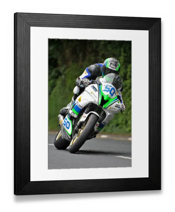 Framed Print : Michael Sweeney (Yamaha) 2014 Supersport TT Framed Print : Michael Sweeney (Yamaha) 2014 Supersport TT