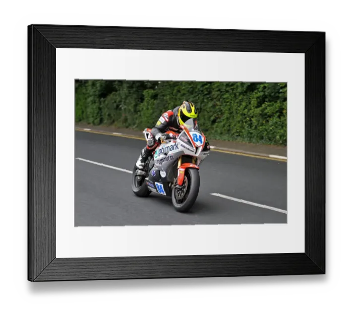 Framed Print : Timothee Monot (Honda) 2014 Supersport TT Framed Print : Timothee Monot (Honda) 2014 Supersport TT