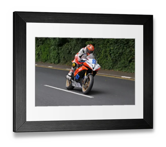 Framed Print : Michal Dokoupil (Yamaha) 2014 Supersport TT Framed Print : Michal Dokoupil (Yamaha) 2014 Supersport TT