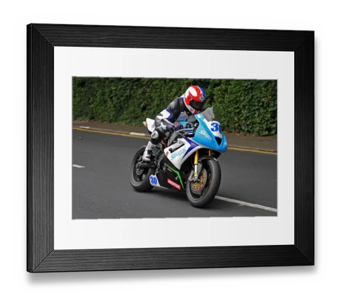Framed Print : Russ Mountford (Triumph) 2014 Supersport TT Framed Print : Russ Mountford (Triumph) 2014 Supersport TT