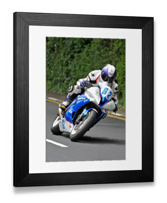 Framed Print : Scott Wilson (Yamaha) 2014 Supersport TT Framed Print : Scott Wilson (Yamaha) 2014 Supersport TT