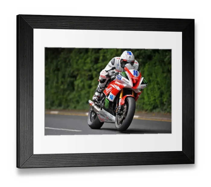 Framed Print : Josh Brookes (Yamaha) 2014 Supersport TT Framed Print : Josh Brookes (Yamaha) 2014 Supersport TT