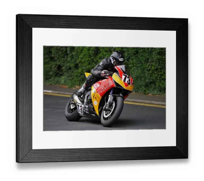 Framed Print : George Spence (Honda) 2014 Senior TT Framed Print : George Spence (Honda) 2014 Senior TT