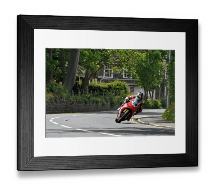 Framed Print : Brandon Cretu (Buell) 2014 Senior TT Framed Print : Brandon Cretu (Buell) 2014 Senior TT