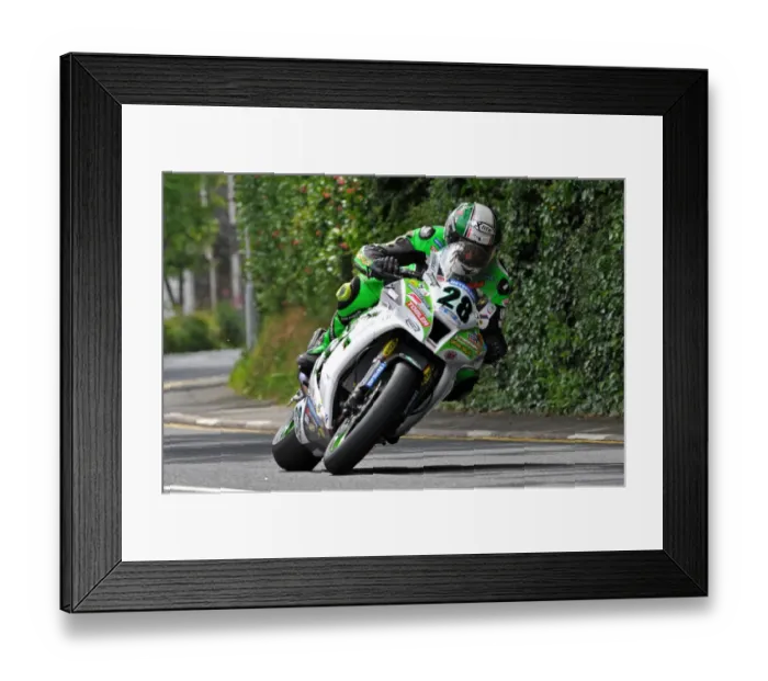 Framed Print : Horst Saiger (Kawasaki) 2014 Senior TT Framed Print : Horst Saiger (Kawasaki) 2014 Senior TT