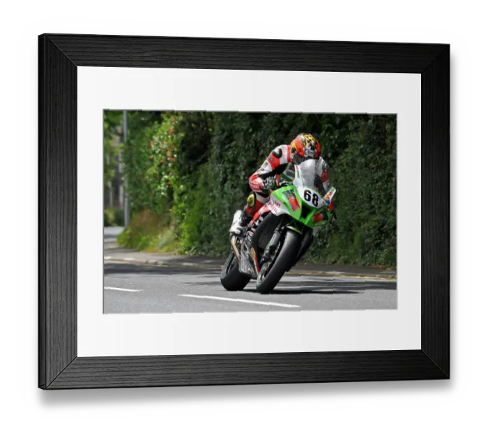 Framed Print : Nuno Caetano (Kawasaki) 2014 Senior TT Framed Print : Nuno Caetano (Kawasaki) 2014 Senior TT