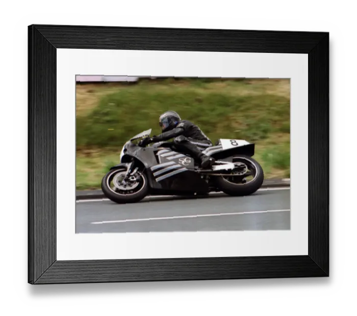 Framed Print : Steve Cull (Norton) 1989 Formula One TT Framed Print : Steve Cull (Norton) 1989 Formula One TT
