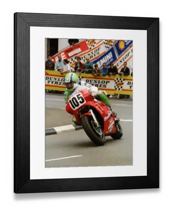 Framed Print : John Reynolds (Kawasaki) 1989 Formula One T Framed Print : John Reynolds (Kawasaki) 1989 Formula One T