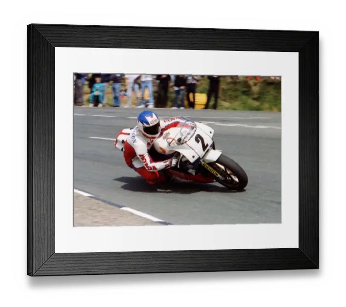 Framed Print : Brian Morrison (Honda) 1989 Formula One TT Framed Print : Brian Morrison (Honda) 1989 Formula One TT