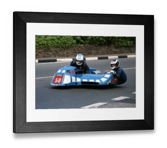 Framed Print : Dick Hawes & Eddy Kiff (Ireson Yamaha) 1989 Sidecar TT Framed Print : Dick Hawes & Eddy Kiff (Ireson Yamaha) 1989 Sidecar TT