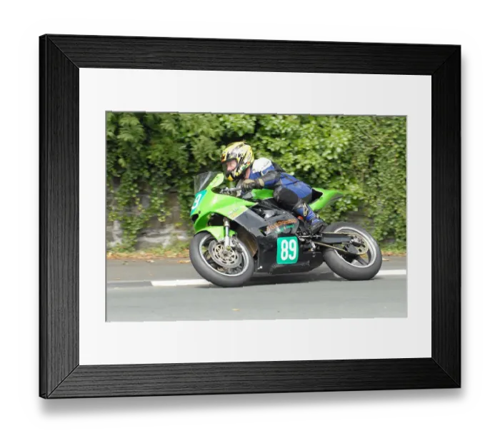 Framed Print : Ron Soar (Kawasaki) 2010 Ultra Lightweight Manx Grand Prix Framed Print : Ron Soar (Kawasaki) 2010 Ultra Lightweight Manx Grand Prix