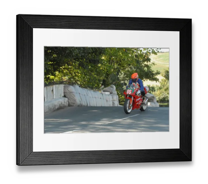 Framed Print : Brian Mateer (Yamaha) 2010 Post Classic TT Framed Print : Brian Mateer (Yamaha) 2010 Post Classic TT