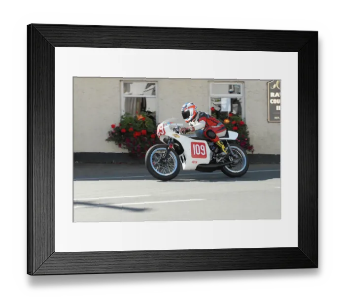 Framed Print : Marek Wieckowski (Yamaha) 2010 Post Classic TT Framed Print : Marek Wieckowski (Yamaha) 2010 Post Classic TT