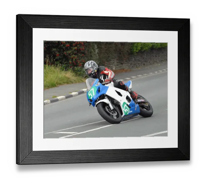 Framed Print : Gary Fowler (Suzuki) 2010 Ultra Lightweight Manx Grand Prix Framed Print : Gary Fowler (Suzuki) 2010 Ultra Lightweight Manx Grand Prix