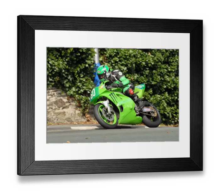 Framed Print : Adam Jones (Kawasaki) 2010 Ultra Lightweight Manx Grand Prix Framed Print : Adam Jones (Kawasaki) 2010 Ultra Lightweight Manx Grand Prix