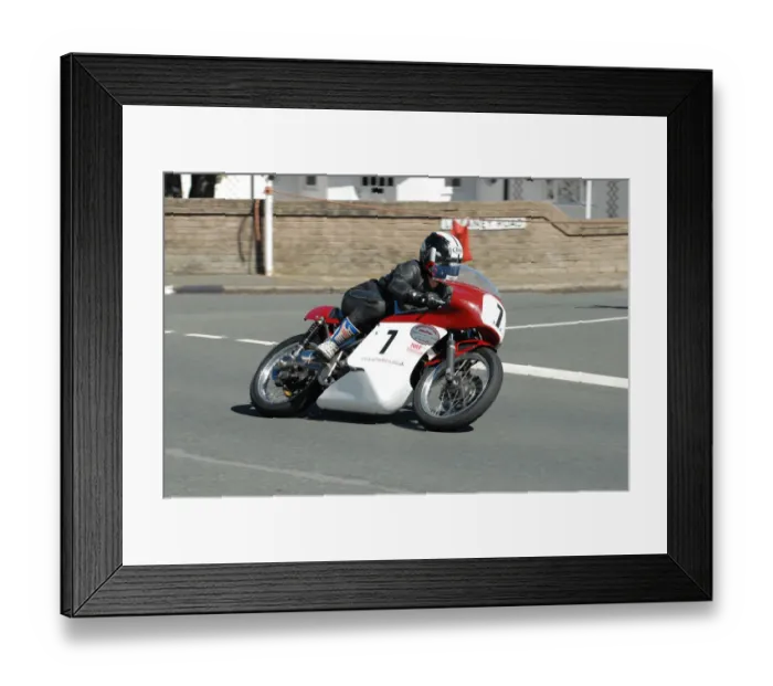Framed Print : Mark Herbertson (AJS) 2010 Junior Classic TT Framed Print : Mark Herbertson (AJS) 2010 Junior Classic TT
