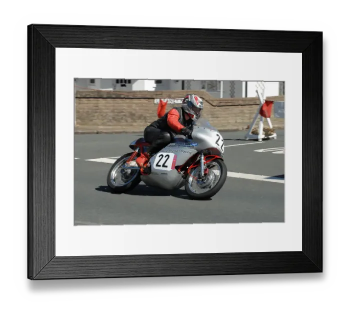 Framed Print : Arthur Browning (Seeley) 2010 Junior Classic TT