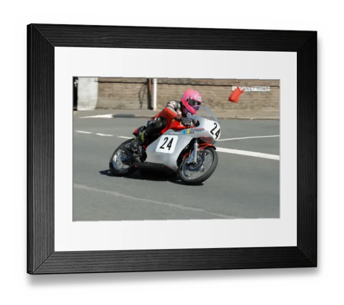 Framed Print : Davy Morgan (Honda) 2010 Junior Classic TT Framed Print : Davy Morgan (Honda) 2010 Junior Classic TT