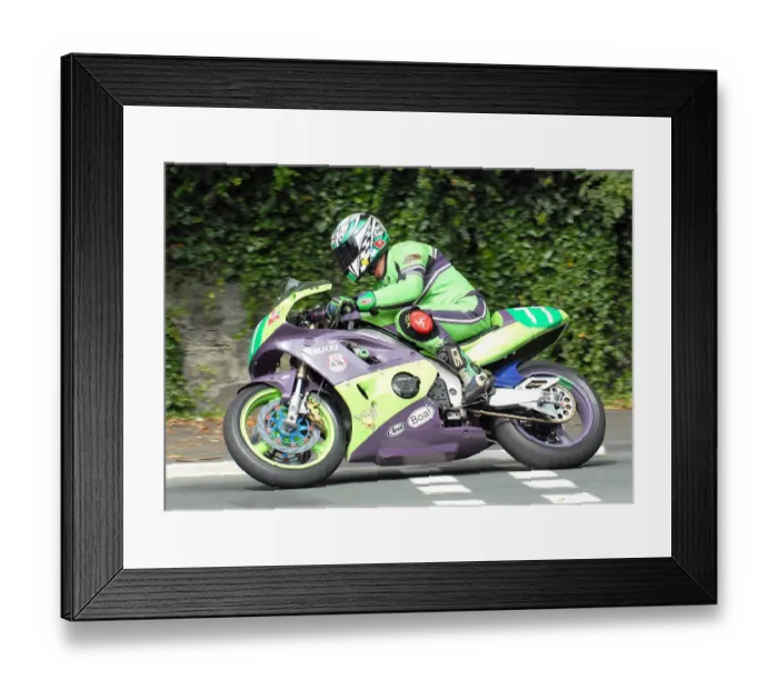 Framed Print : Dave Clarke (Kawasaki) 2010 Ultra Lightweight Manx Grand Prix Framed Print : Dave Clarke (Kawasaki) 2010 Ultra Lightweight Manx Grand Prix