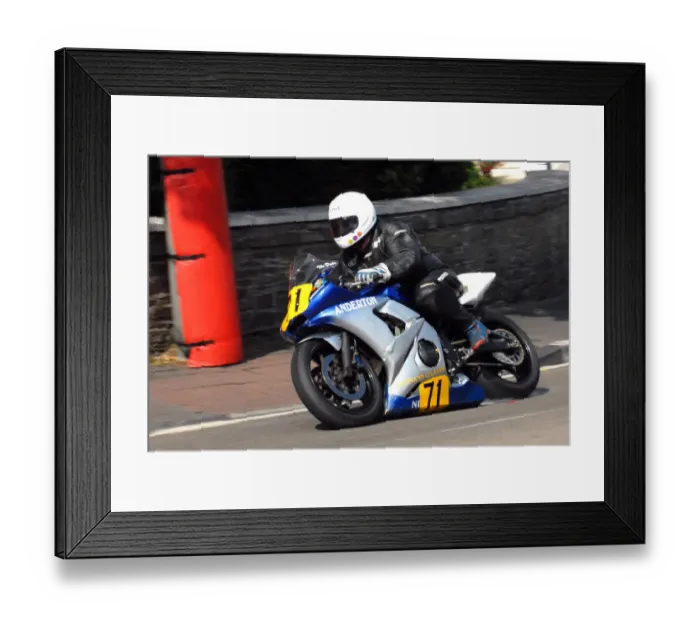 Framed Print : Fabrice Faivre (Kawasaki) 2010 Senior Manx Grand Prix Framed Print : Fabrice Faivre (Kawasaki) 2010 Senior Manx Grand Prix