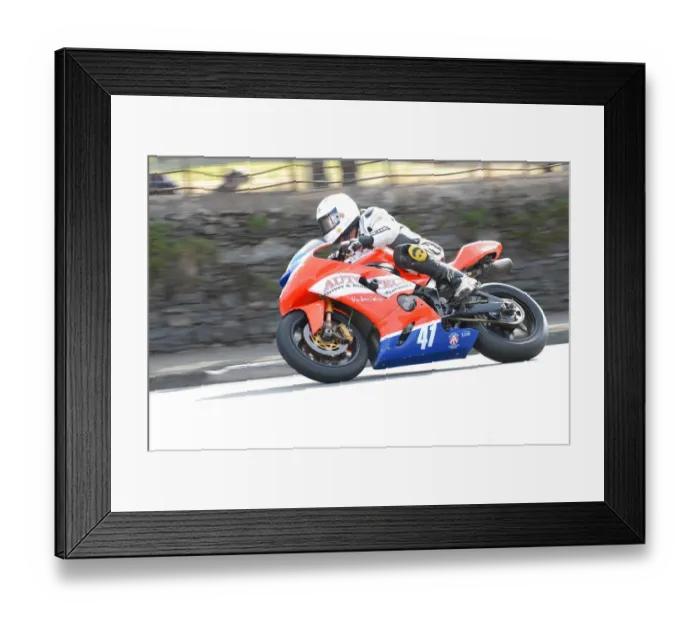Framed Print : Stephen Horne (Kawasaki) 2010 Junior Manx Grand Prix Framed Print : Stephen Horne (Kawasaki) 2010 Junior Manx Grand Prix