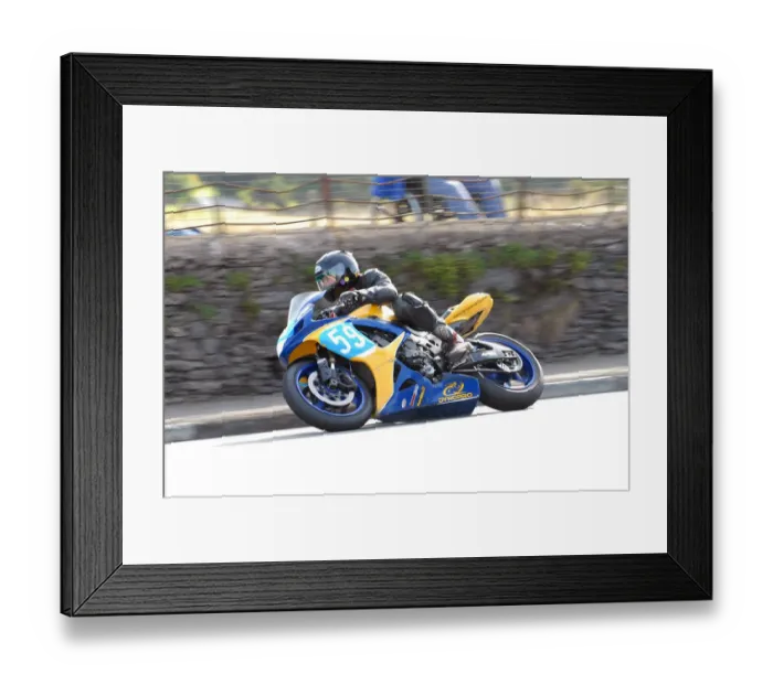 Framed Print : Jordan McFerran (Suzuki) 2010 Junior Manx Grand Prix Framed Print : Jordan McFerran (Suzuki) 2010 Junior Manx Grand Prix