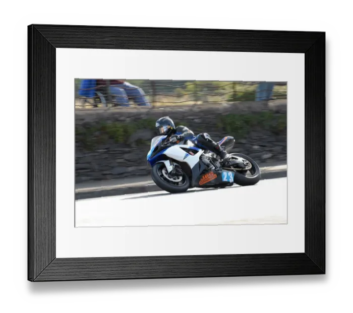 Framed Print : Dennis Booth (Kawasaki) 2010 Junior Manx Grand Prix Framed Print : Dennis Booth (Kawasaki) 2010 Junior Manx Grand Prix