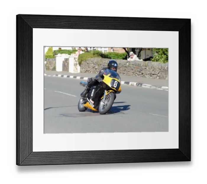 Framed Print : Ken Davis (Honda) 2010 Senior Classic Manx Grand Prix Framed Print : Ken Davis (Honda) 2010 Senior Classic Manx Grand Prix