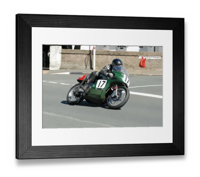 Framed Print : Meredydd Owen (AJS) 2010 Junior Classic TT Framed Print : Meredydd Owen (AJS) 2010 Junior Classic TT