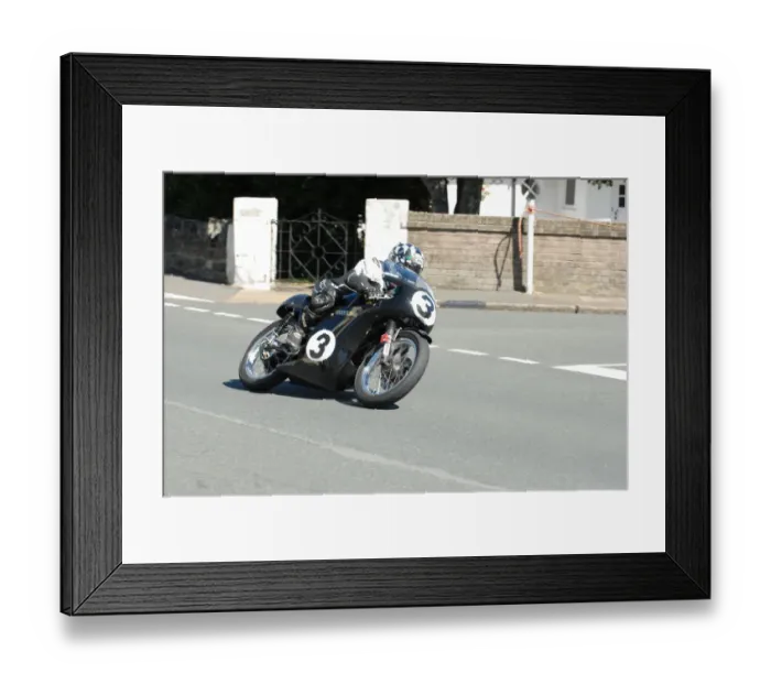 Framed Print : Chris Palmer (AJS) 2010 Junior Classic Manx Grand Prix Framed Print : Chris Palmer (AJS) 2010 Junior Classic Manx Grand Prix