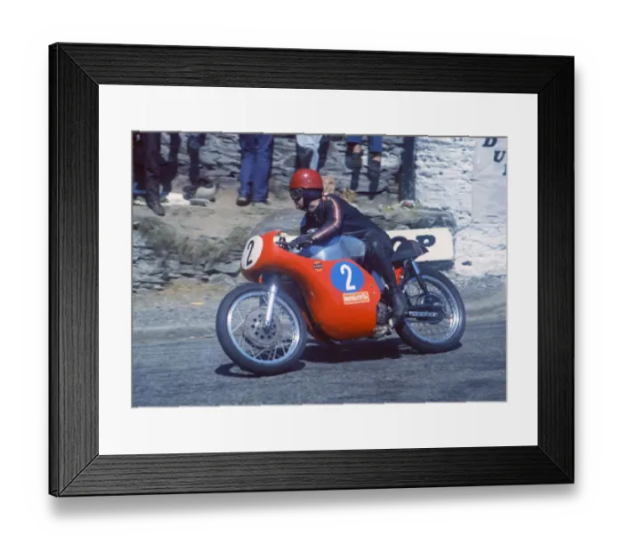 Framed Print : Barry Randle (Norton) 1969 Junior TT Framed Print : Barry Randle (Norton) 1969 Junior TT