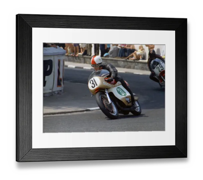Framed Print : Billy Guthrie (Dugdale Yamaha) 1970 Lightweight TT Framed Print : Billy Guthrie (Dugdale Yamaha) 1970 Lightweight TT