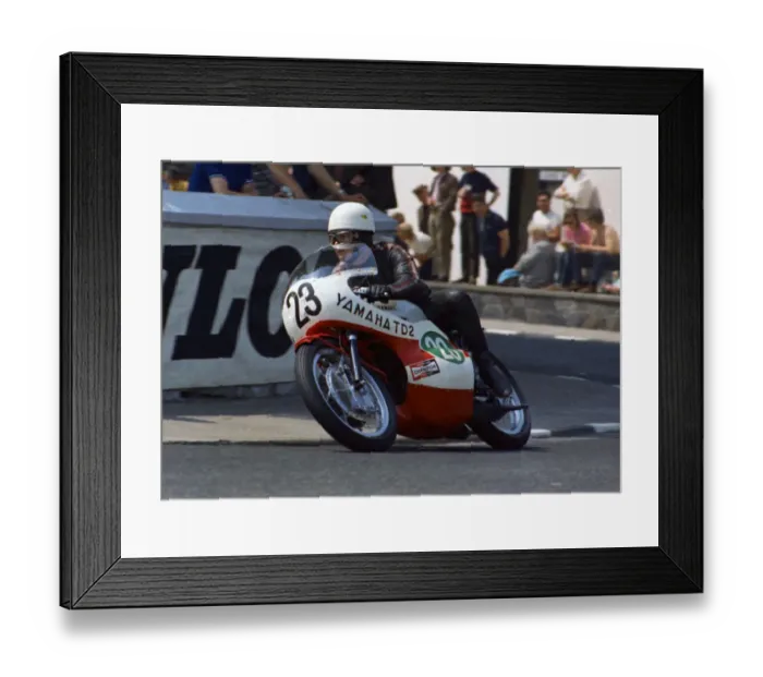 Framed Print : Barry Randle (Yamaha) 1970 Lightweight TT Framed Print : Barry Randle (Yamaha) 1970 Lightweight TT