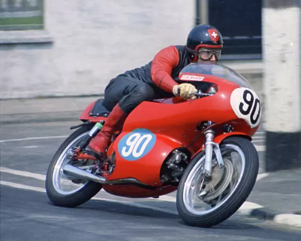 Graham Sharp (Aermacchi) 1970 Junior TT